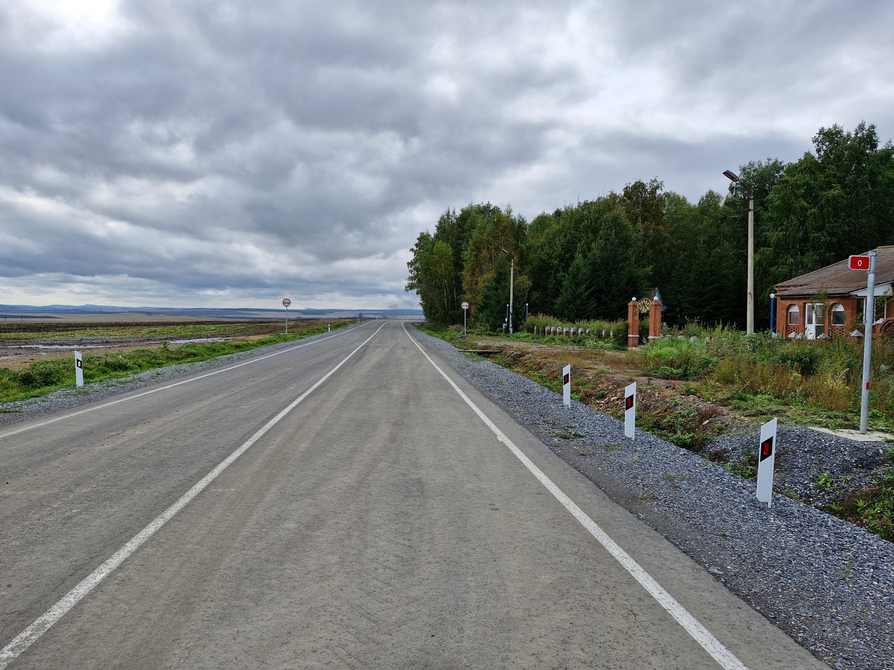 Обход Ужура полностью заасфальтируют к концу октября