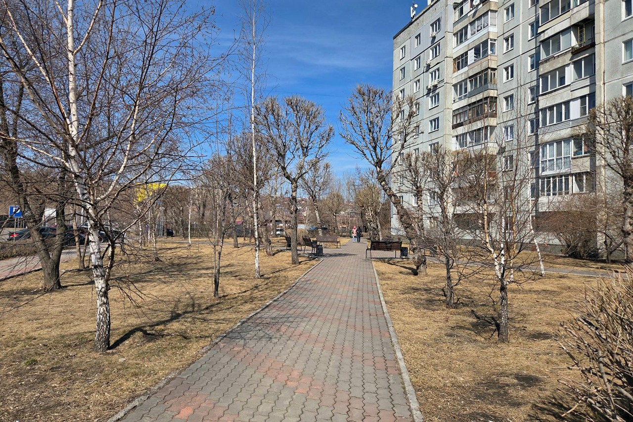 В Центральном районе Красноярска могут обновить уникальный сквер XIX века