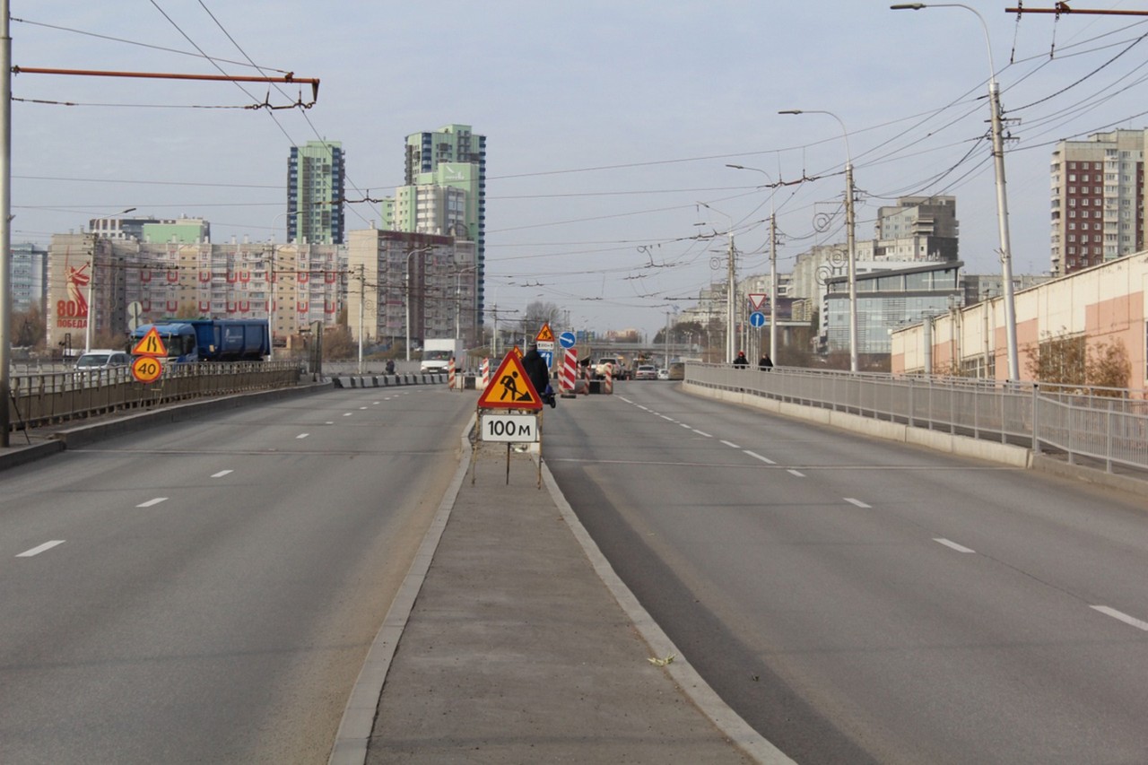 Ремонт на Копыловском мосту