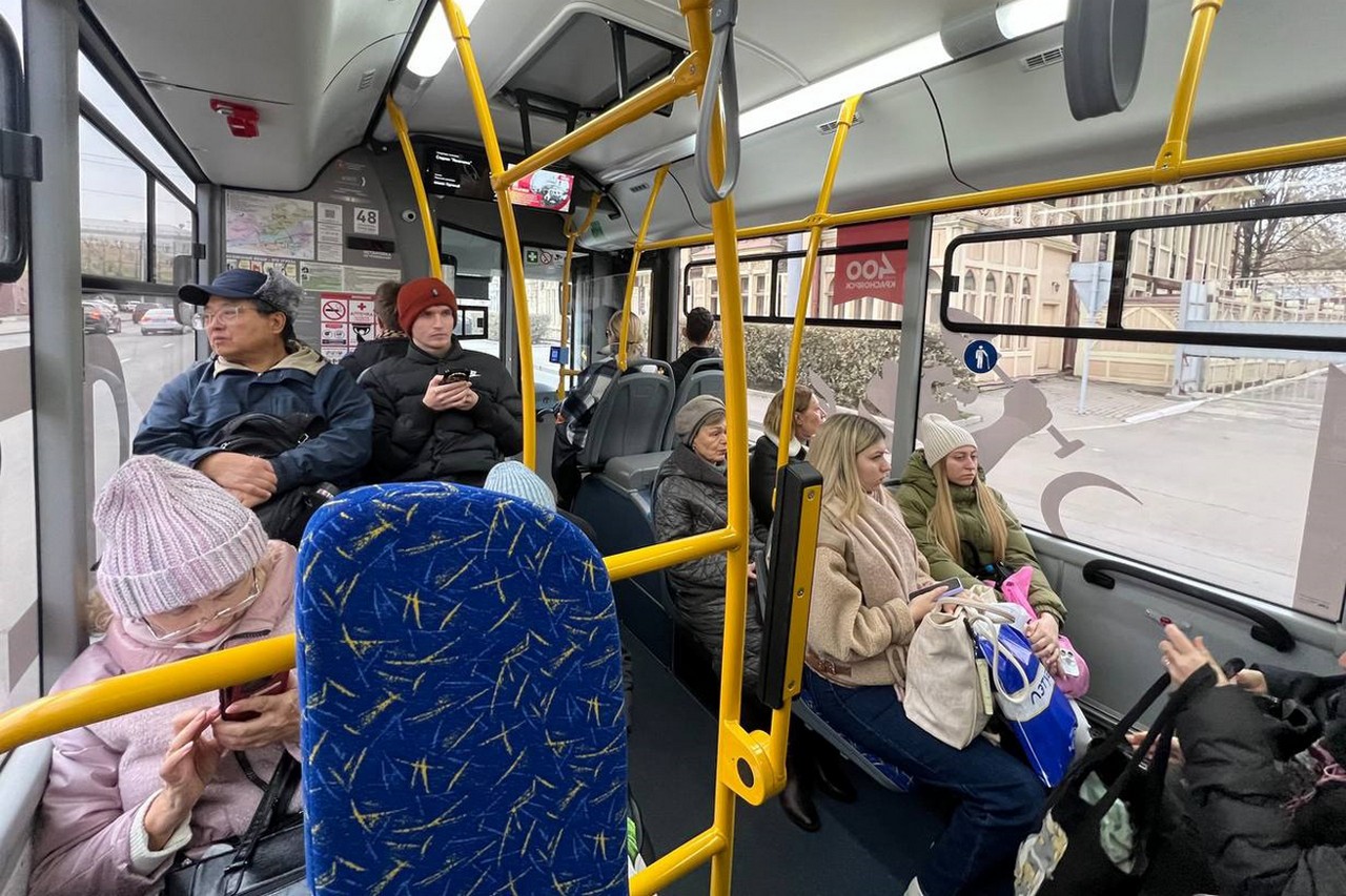 Новые автобусы в Красноярске