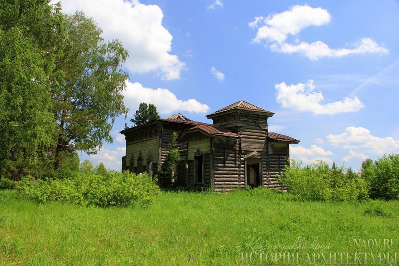 Развалины 110-летней церкви под Ачинском