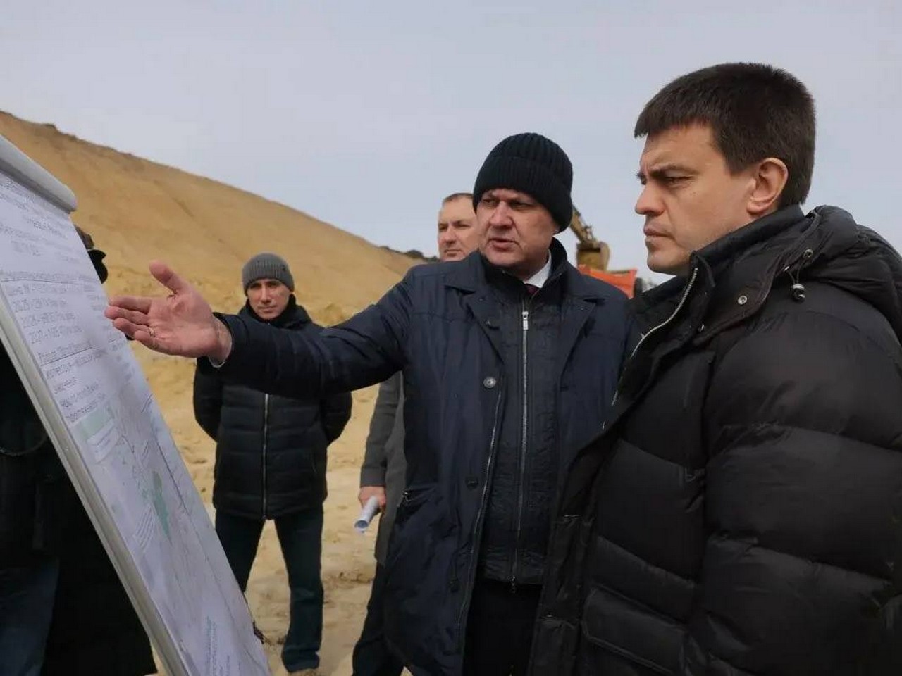 На строящемся дублере Енисейского тракта начали монтаж ливневки