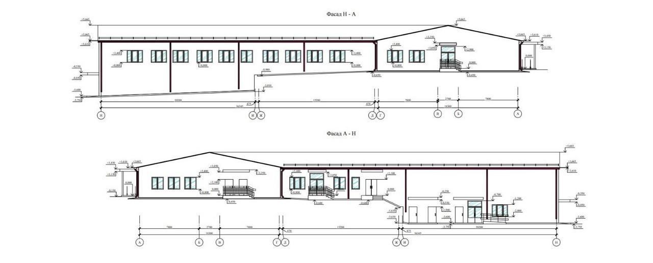 Эскиз новой школы