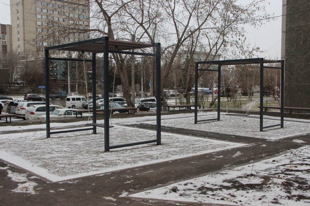 Два новых общественных пространства появились Красноярске