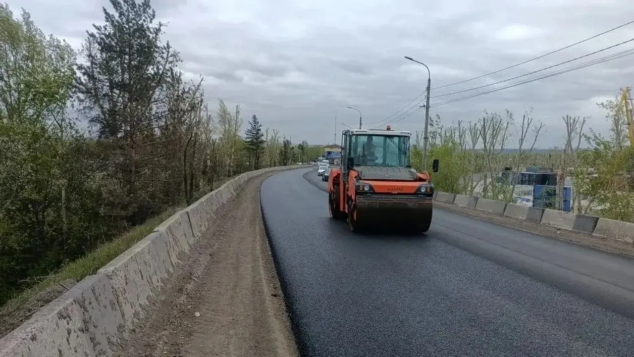 В Красноярске начался ремонт улицы Матросова