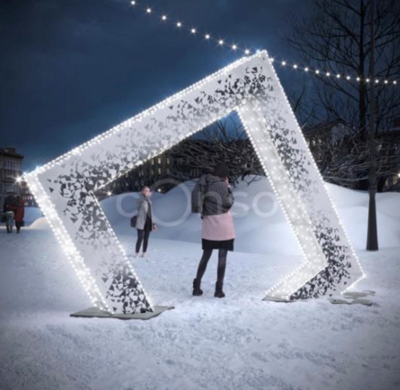 Фигуры для украшения Красноярска