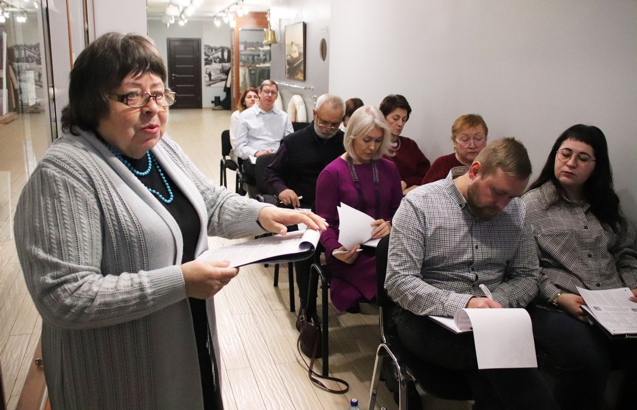 Географический диктант впервые написали в музее Енисейского пароходства