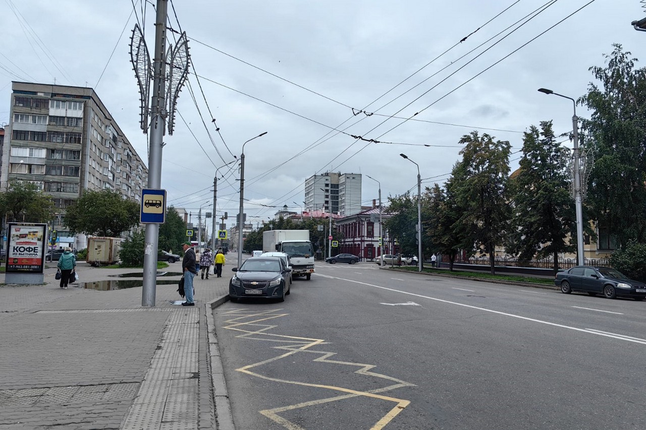 Ул. Карла Маркса в Красноярске