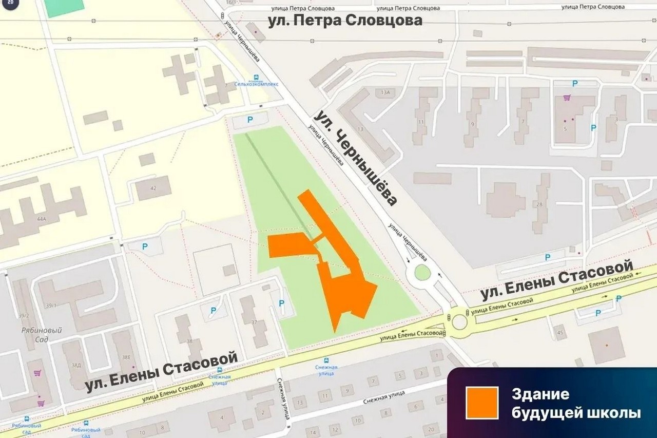 В Октябрьском районе стартовала стройка новой школы