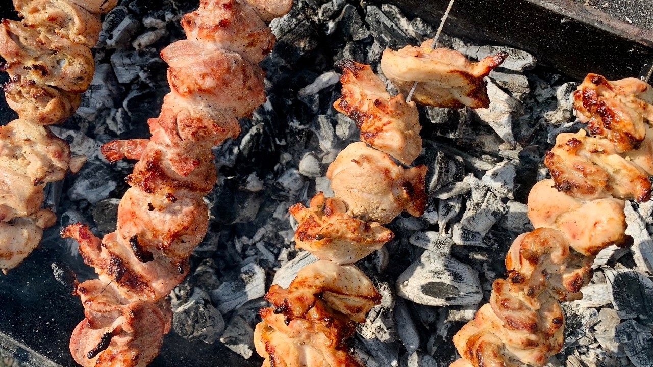Шашлыки на мангале