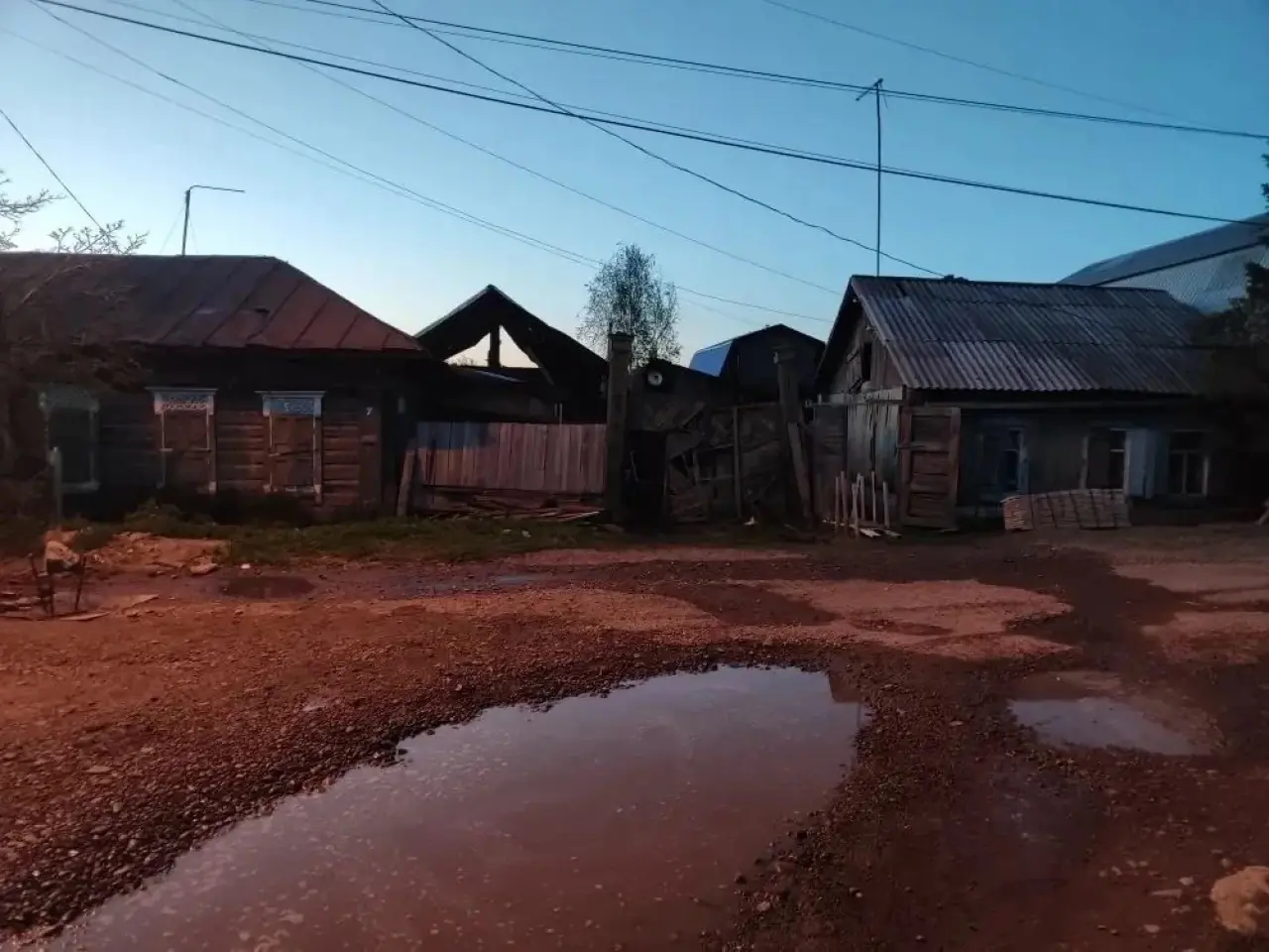 Пожар в доме