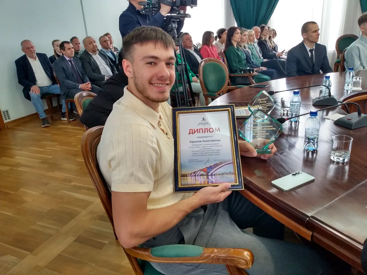 Спортсмен Константин Крылов