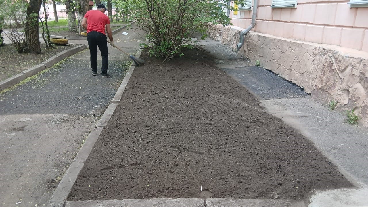 Работы по благоустройству
