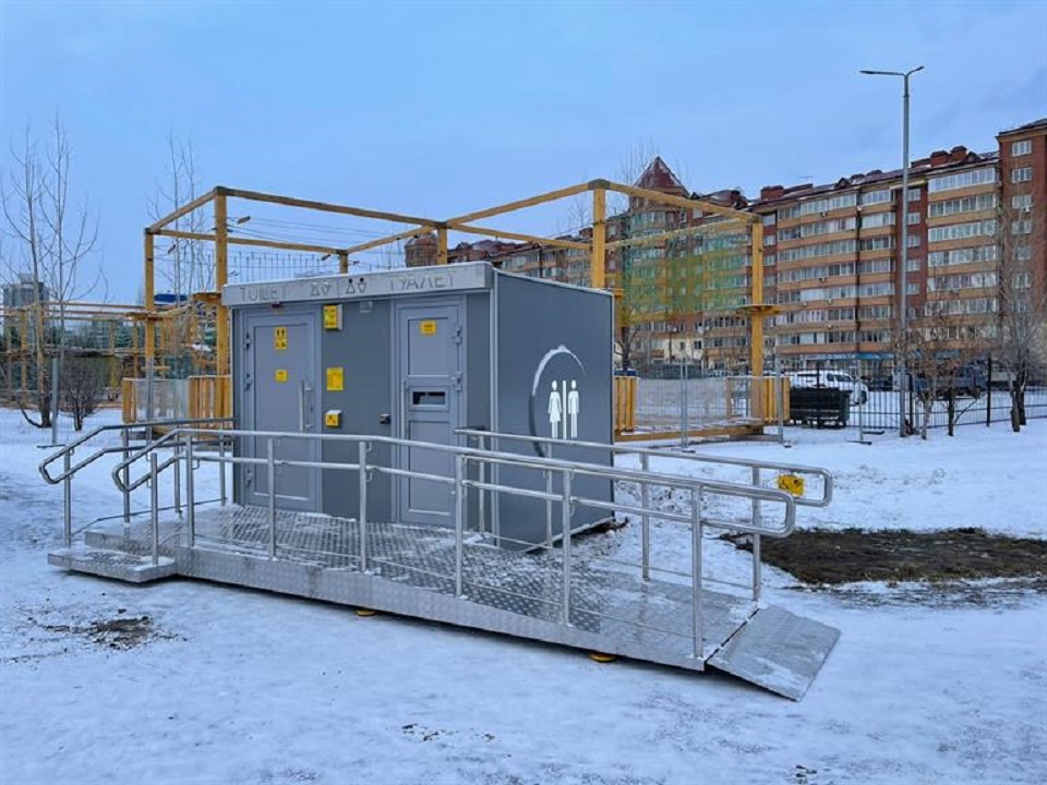 Туалет в сквере