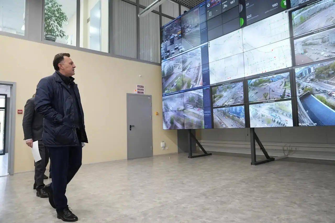 Сергей Верещагин в центре управления движением