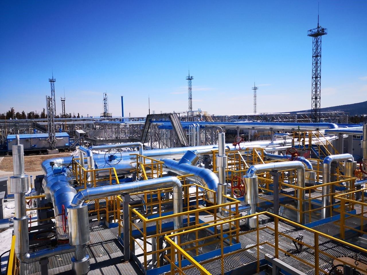 Газовая инфраструктура в Сибири