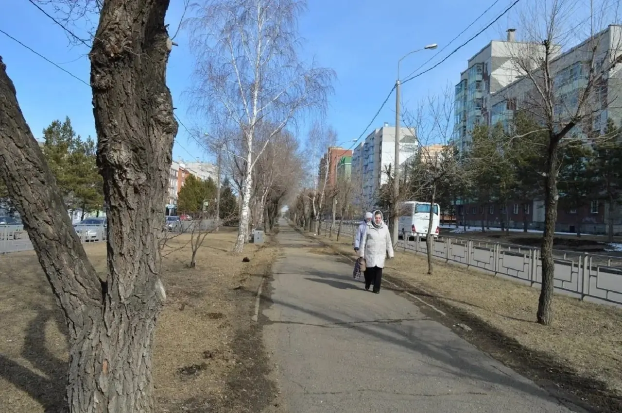 Бульвар в Ботаническом