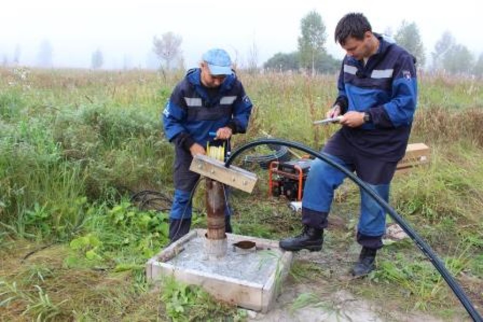 Пробы воды в Кузьминовом логе