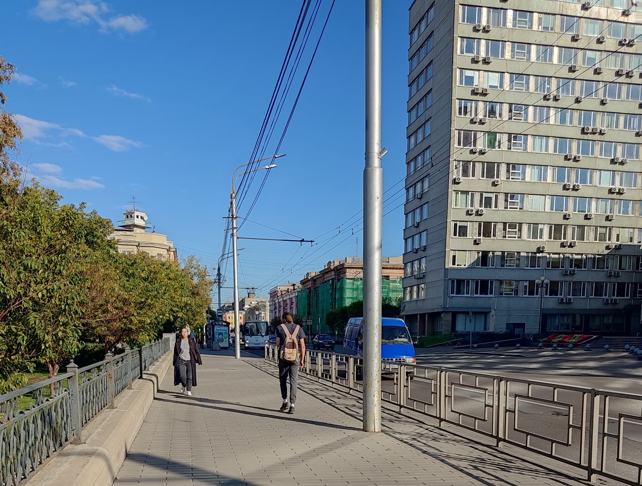 Улица Ленина в Красноярске, правительство