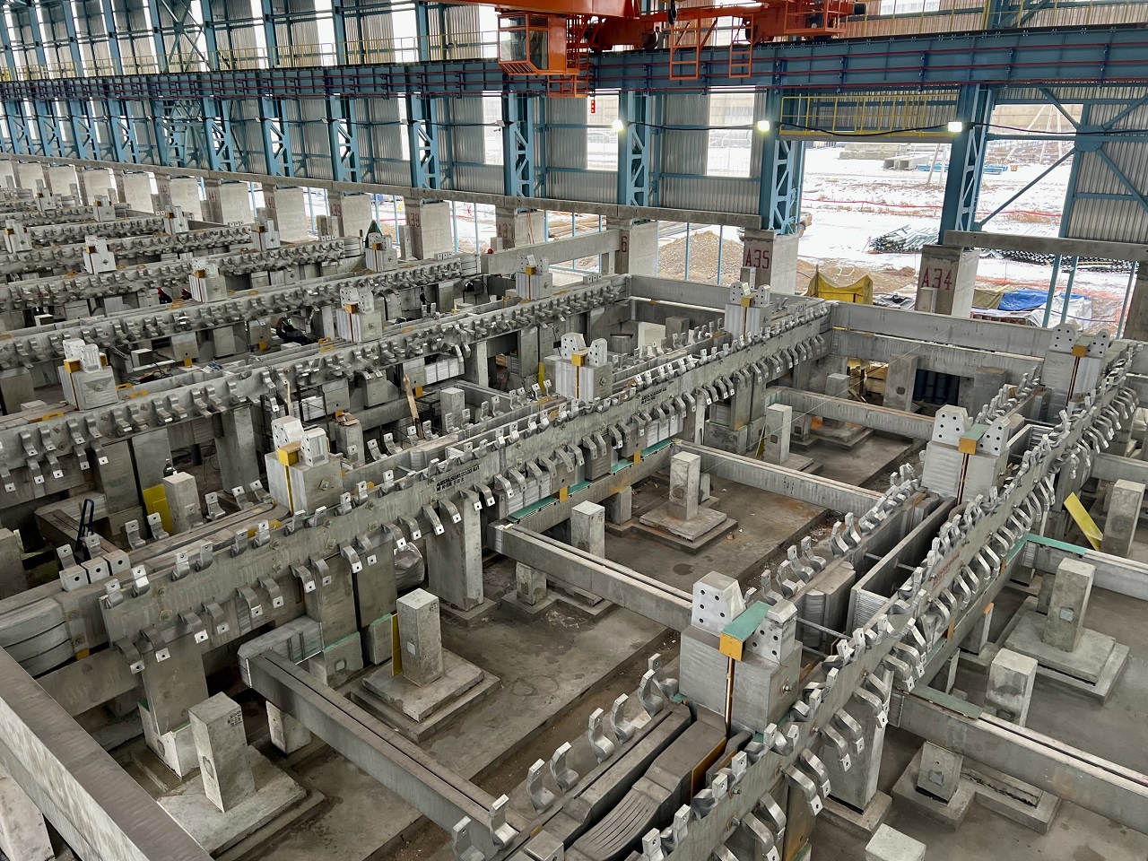 Новые электролизные ванны