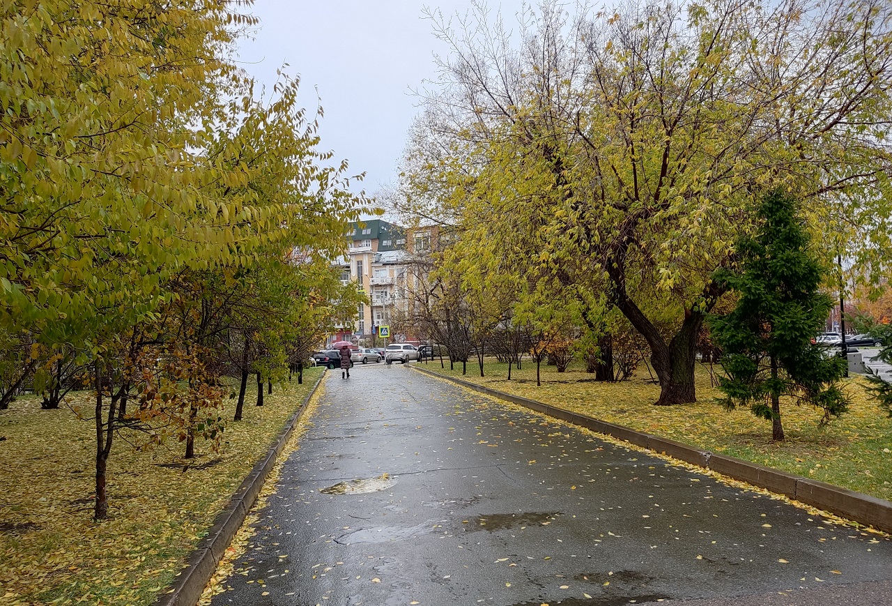 Осень в Красноярске