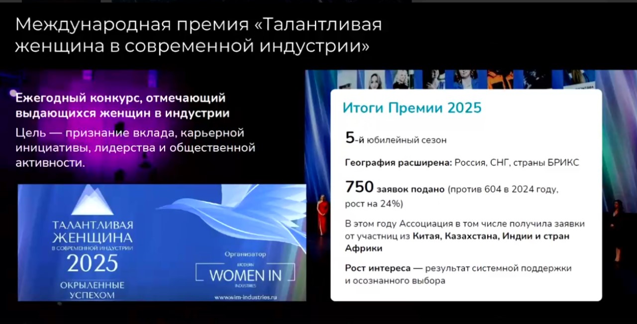 Премия для женщин