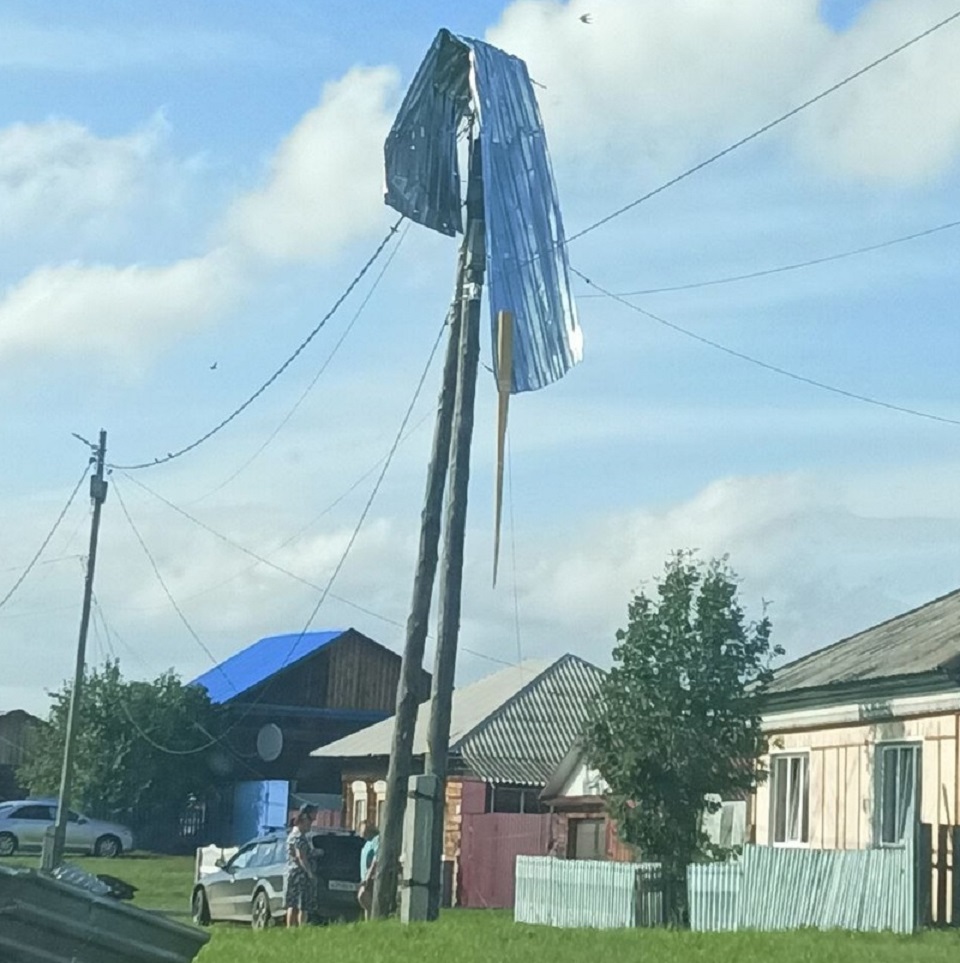 Ураган в Большой Мурте