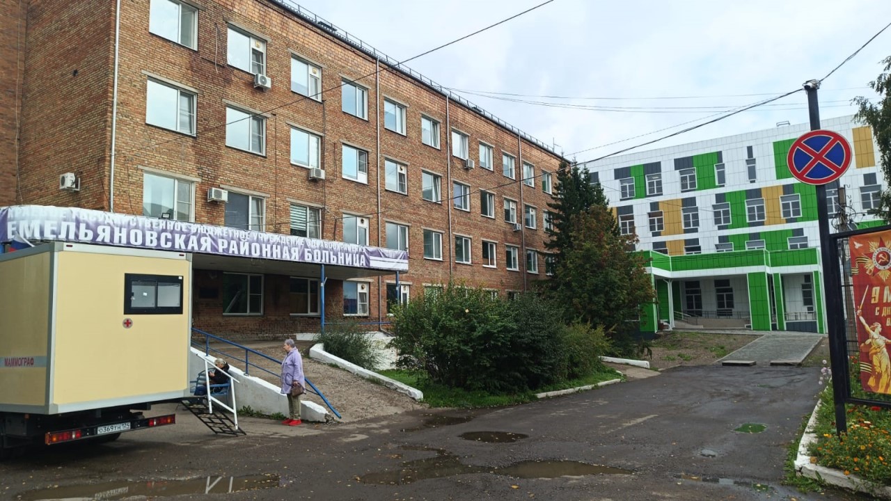Больница и поликлиника в Емельяново