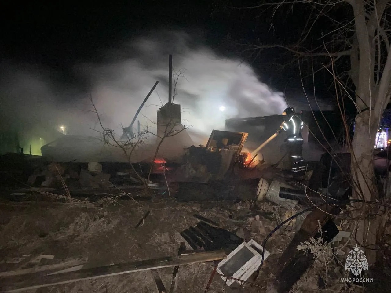 Пожар в Минусинском округе