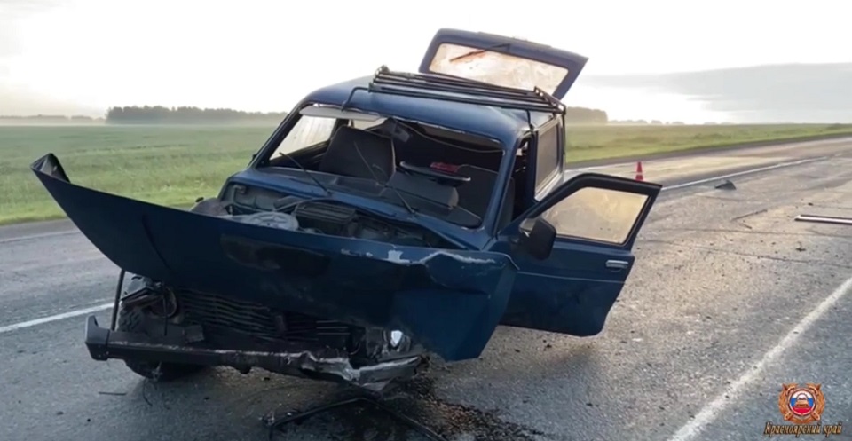 "Нива" после аварии