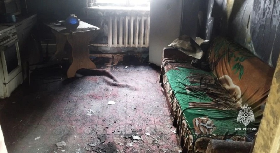 Пожар в Сухобузимо