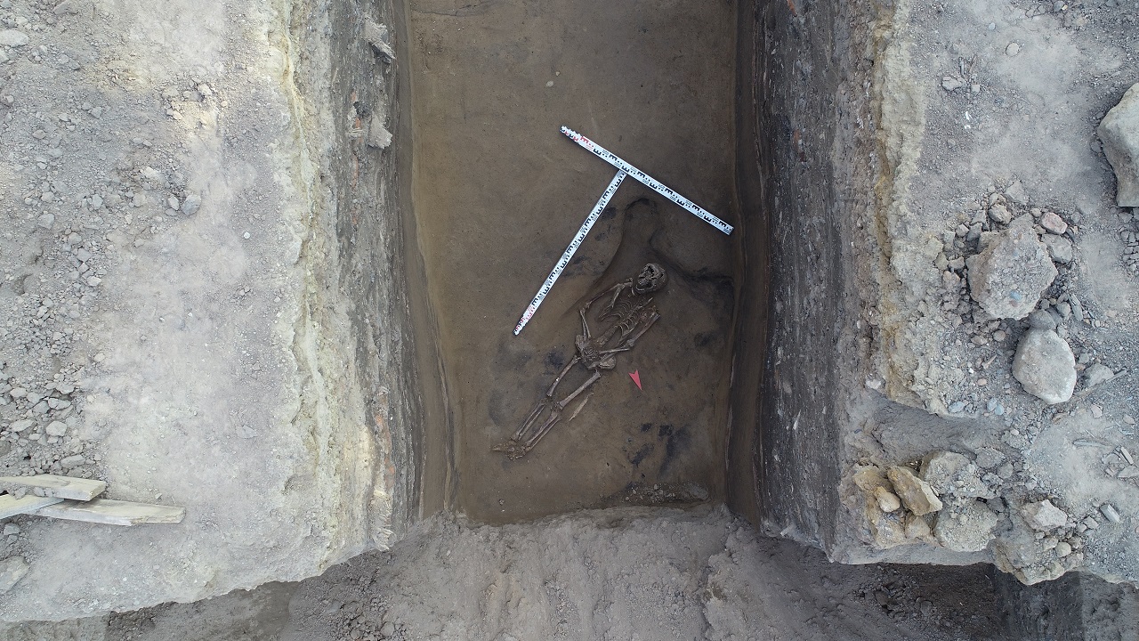 найденное погребение в Заледеево