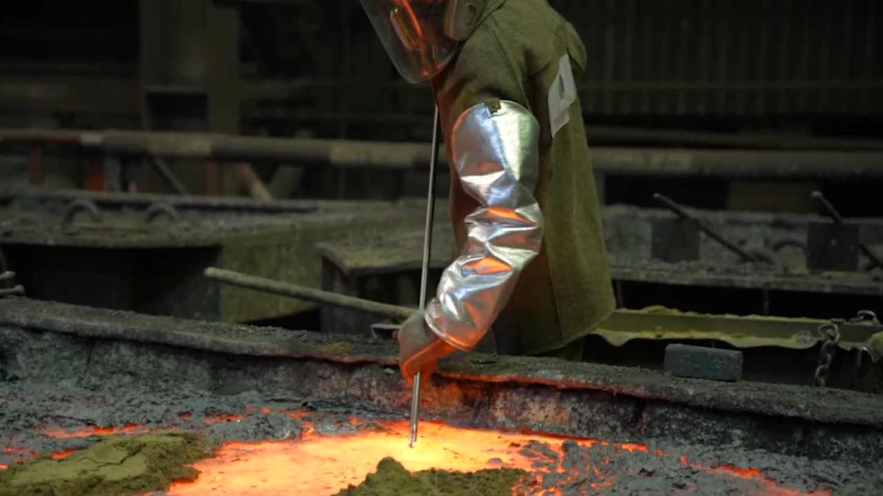 Работа на металлургическом производстве
