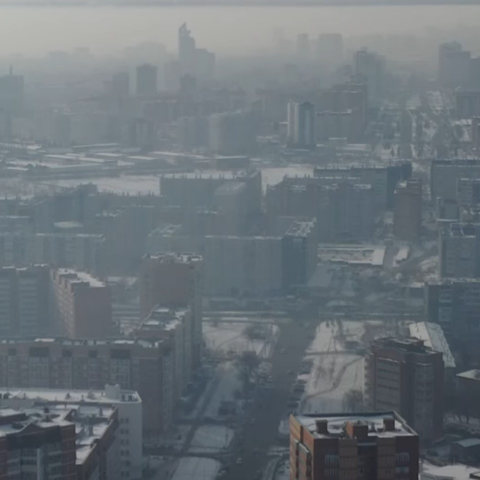 «Постапокалипсис»: фотограф показал Красноярск под «черным небом»
