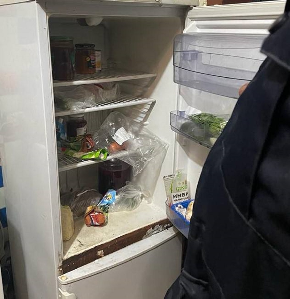 холодильник без еды