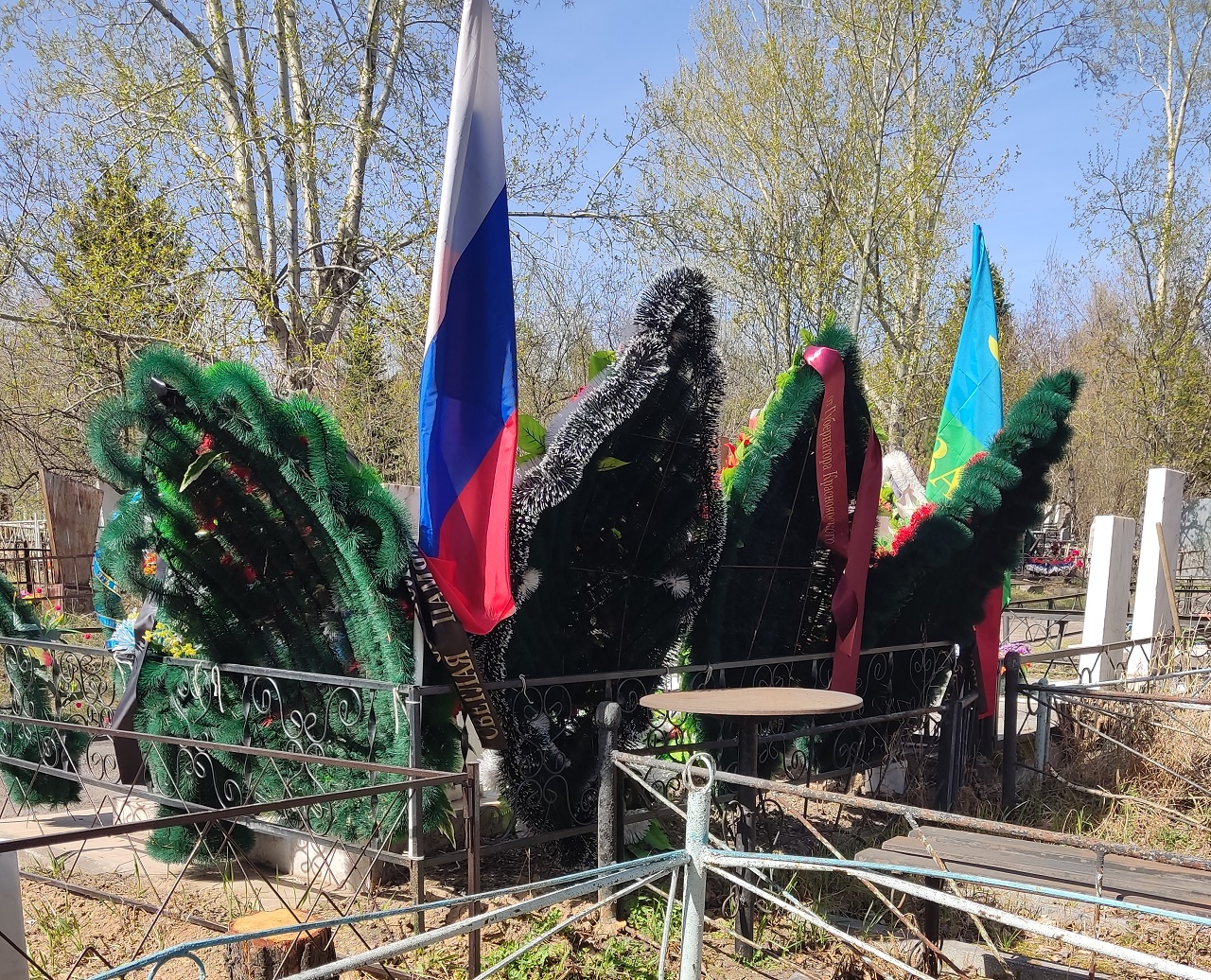 Могила участника СВО