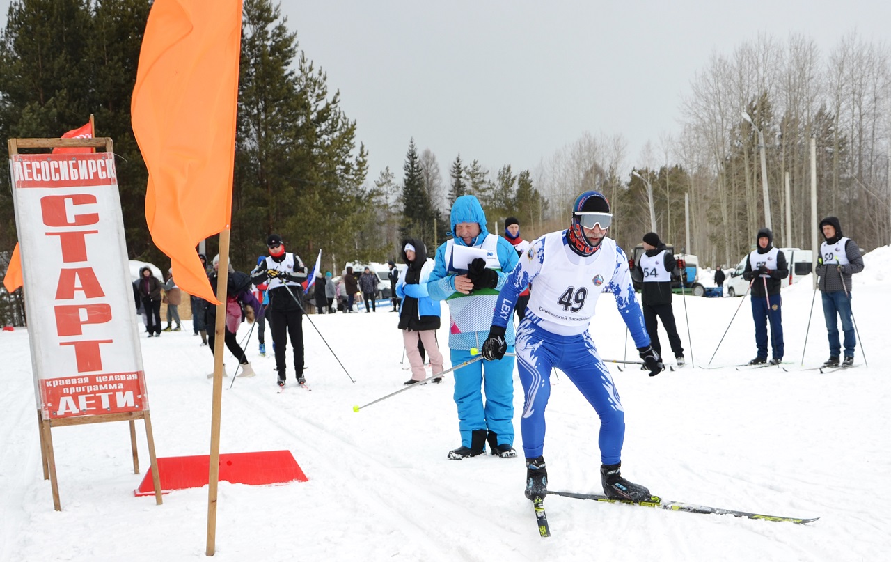 Соревнования по лыжам