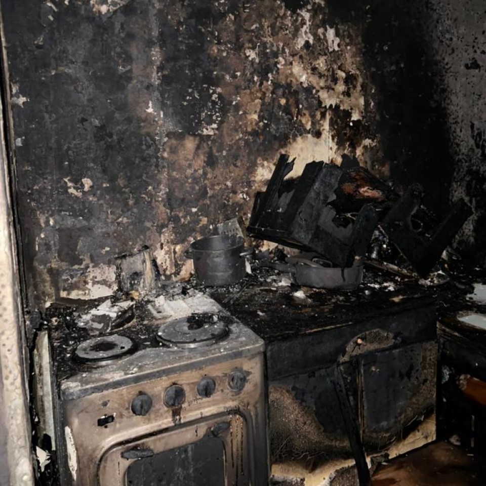 Пожар в общежитии Канска