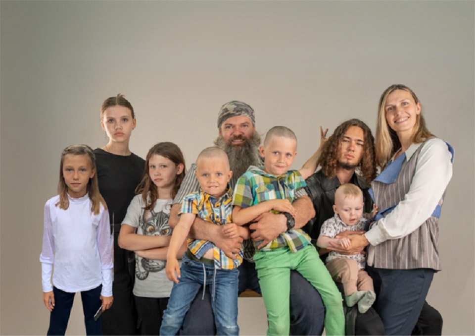 Проект о семье, многодетная семья в Красноярске