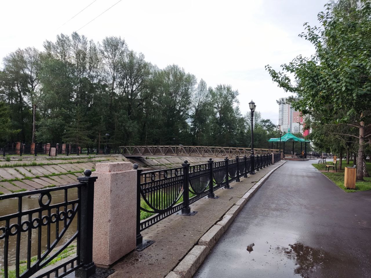 Семейный мост в Красноярске