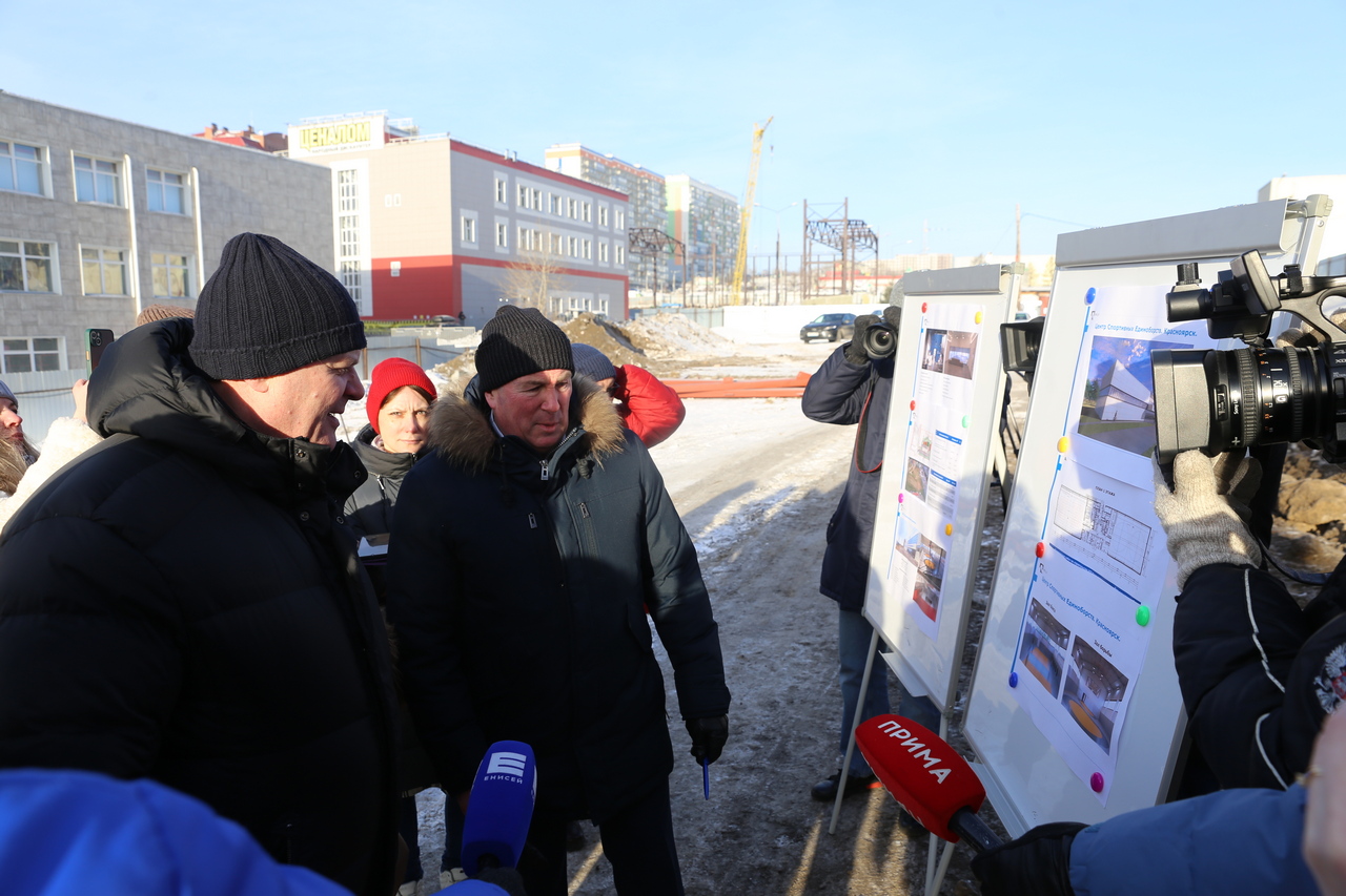 Центр спортивных единоборств начали строить в Красноярске