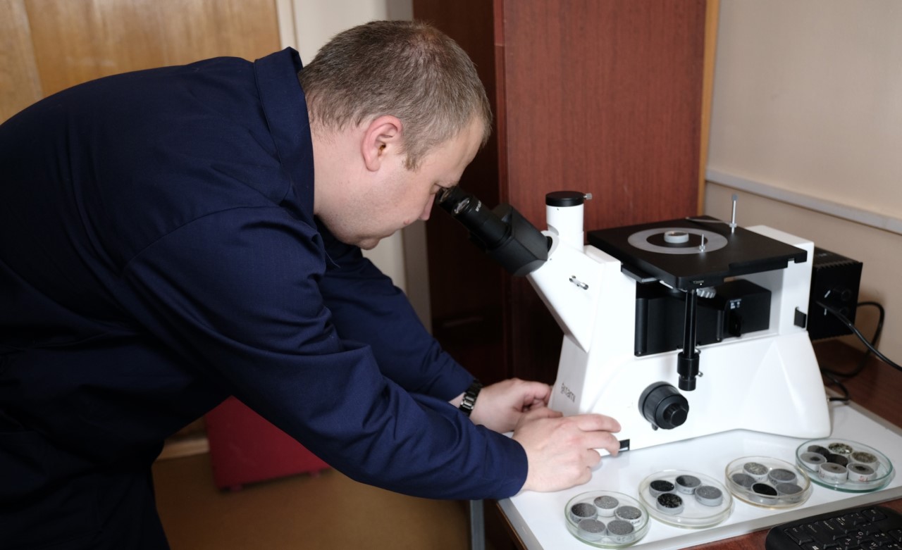 Работа в лаборатории