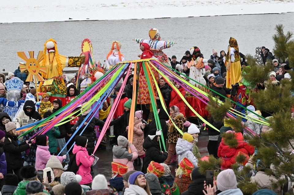 Праздник Масленицы в Красноярске