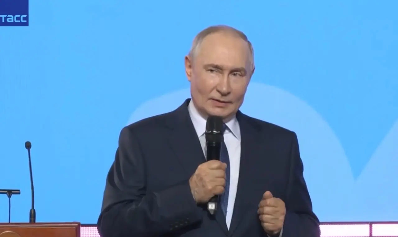 Путин на финале "Большой перемены"