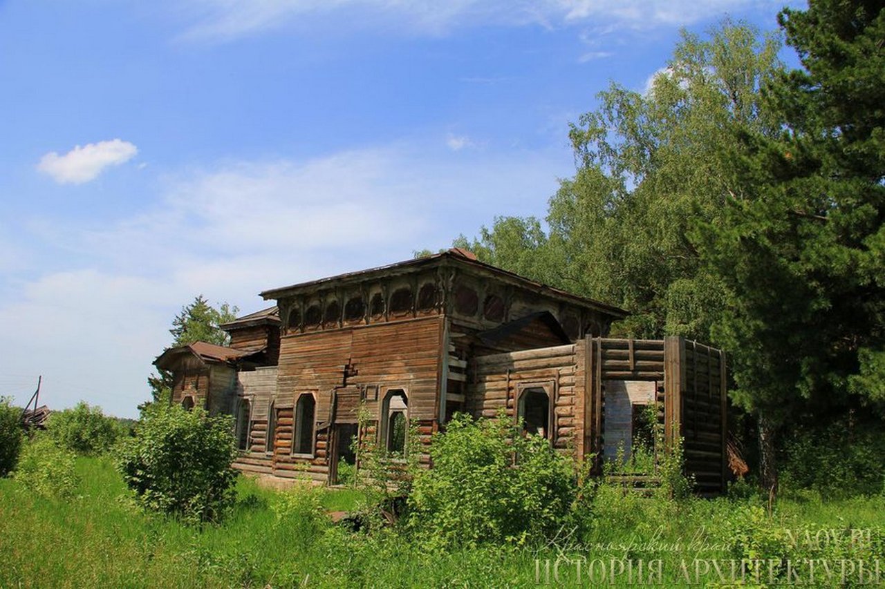 Развалины 110-летней церкви под Ачинском
