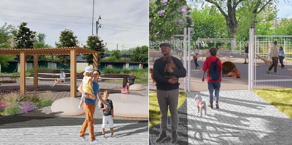 Сквер на Ломоносова