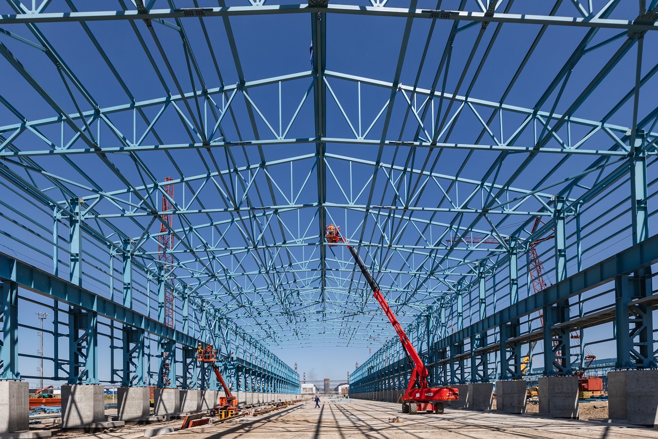 Строительство нового КрАЗа