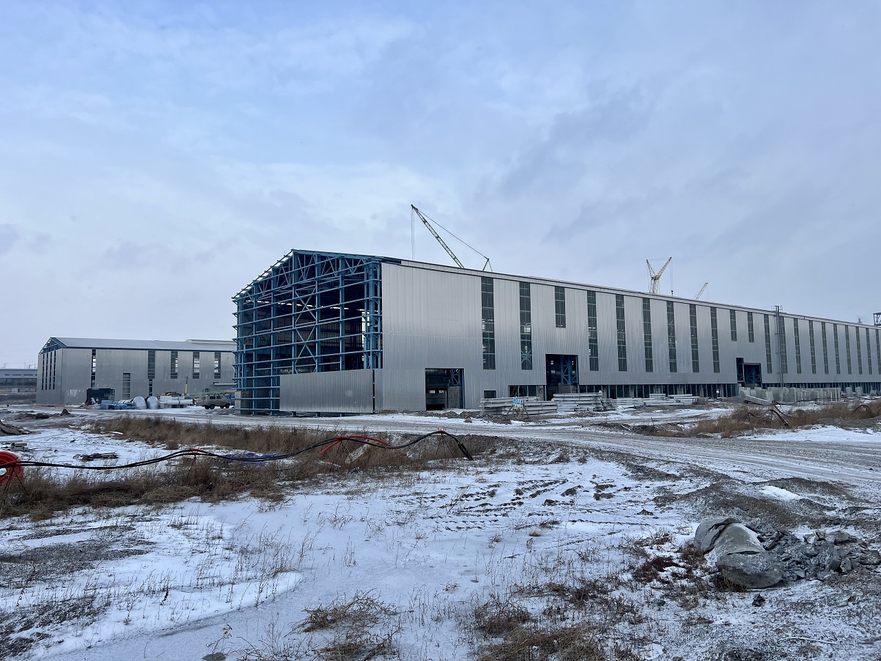 Стройка нового КрАЗа