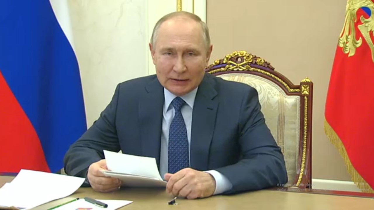 Путин на заседании Совета по развитию гражданского общества
