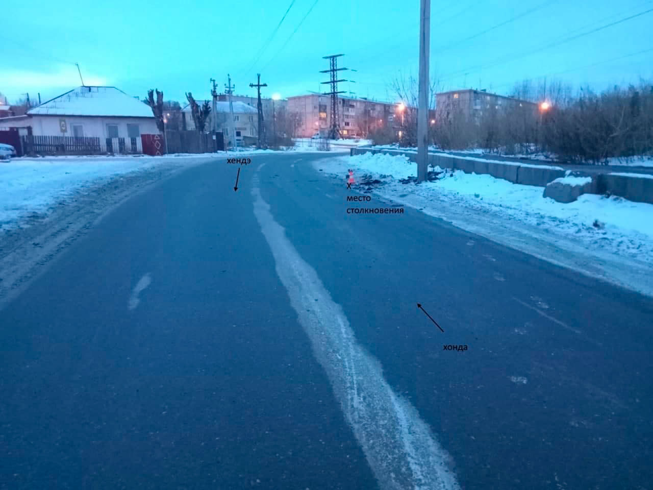Авария в Ленинском районе